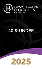 benchmark litigation 40 and under 2025